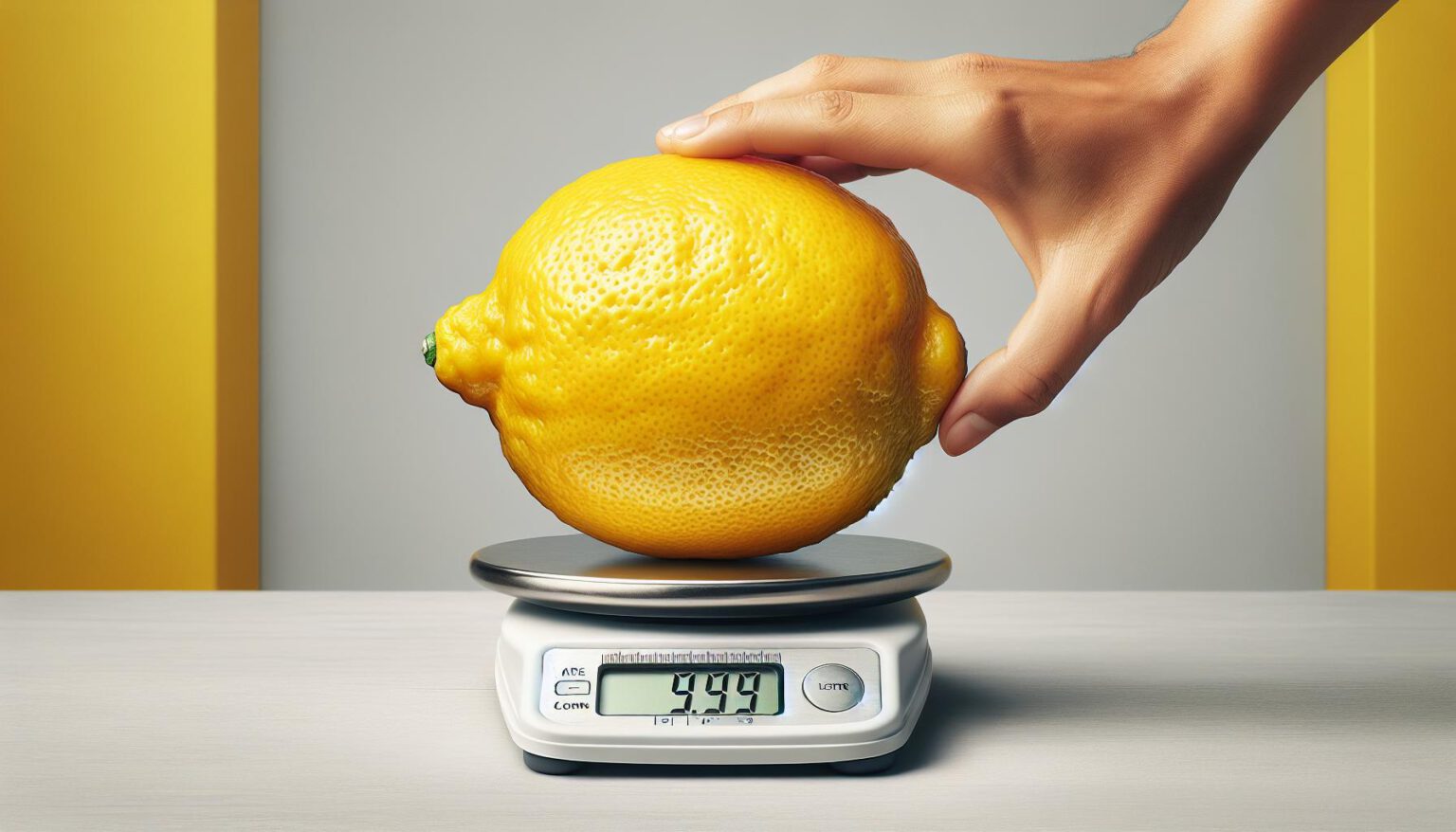 Hoeveel weegt een citroen - alles wat je moet weten - Hoeveel weegt het?